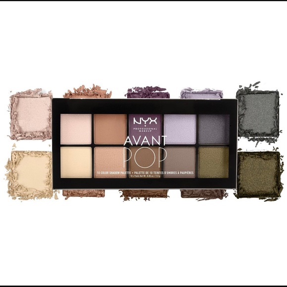 NYX Avant POP! Nouveau Chic Shadow Palette - NIB - Picture 6 of 8